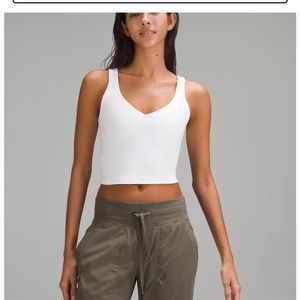 Lululemon align tank white size 6